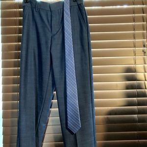 Chaps Boys Dress Pants and Chap tie